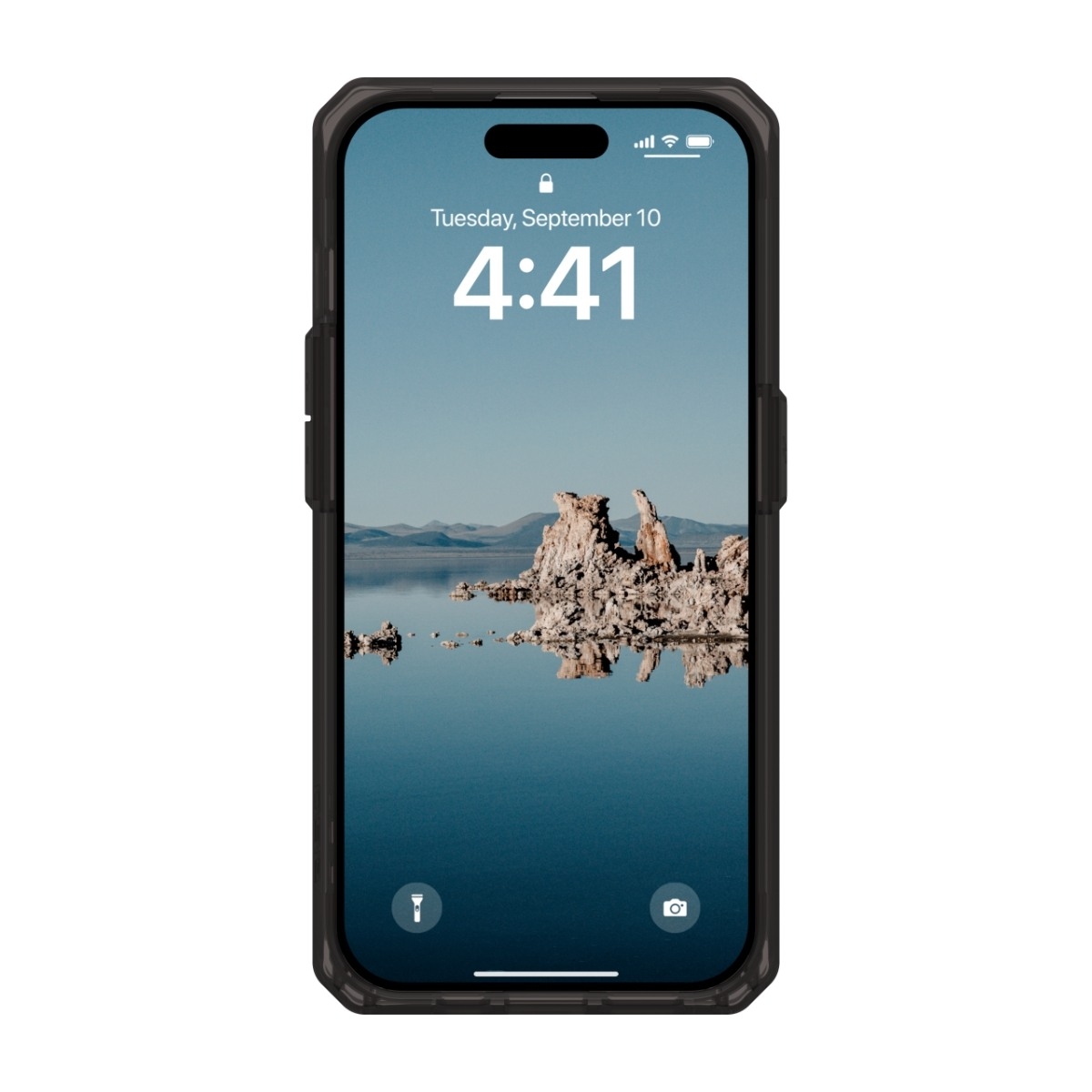 UAG iPhone 15 Pro Plyo MagSafe Cover sort/bronze billede 3