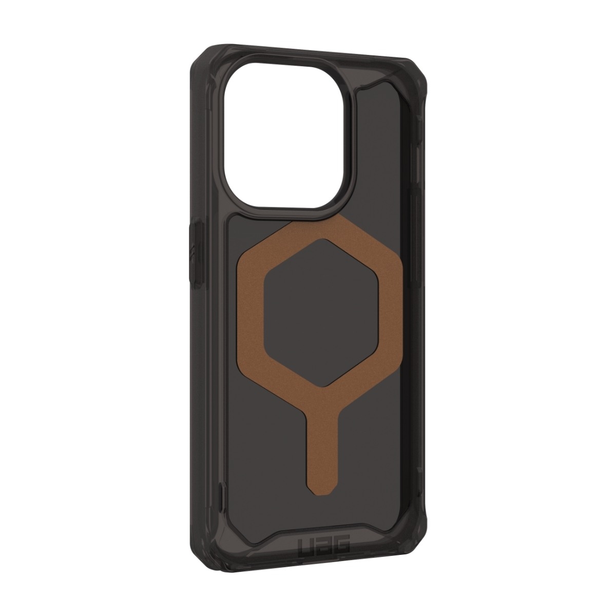 UAG iPhone 15 Pro Plyo MagSafe Cover sort/bronze billede 2