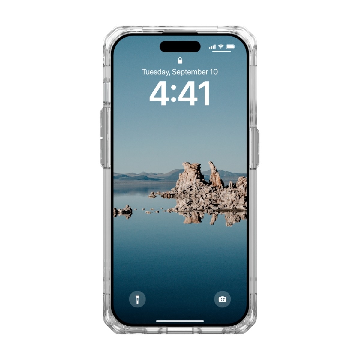 UAG iPhone 15 Pro Plyo MagSafe Cover ice/hvid billede 3