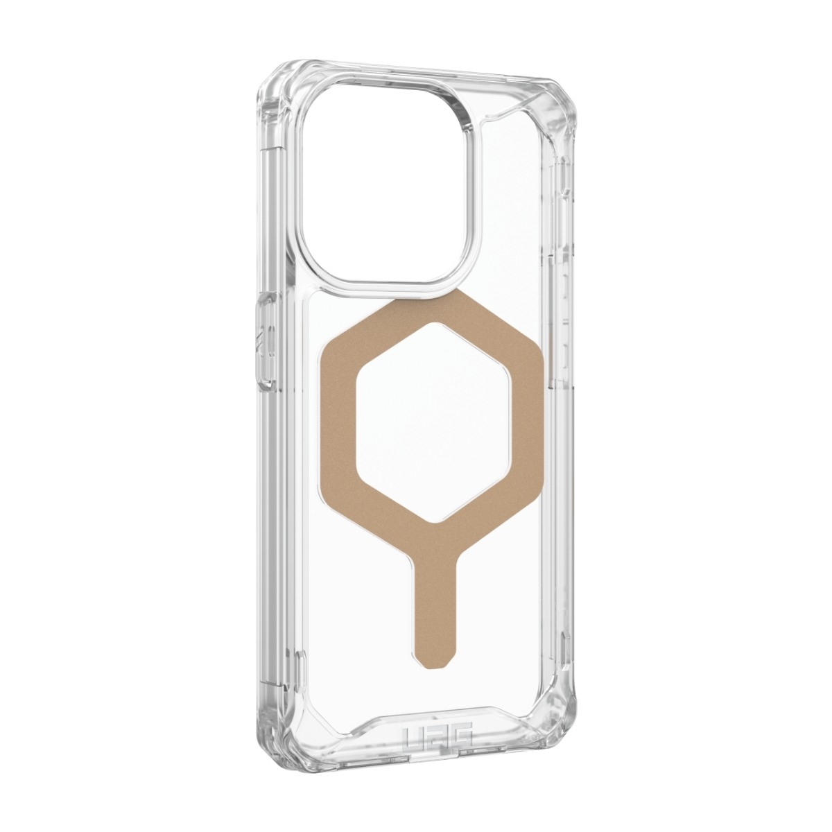 UAG iPhone 15 Pro Plyo MagSafe Cover ice/guld billede 2
