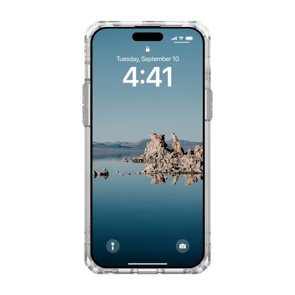 UAG iPhone 15 Plus Plyo MagSafe Cover ice/hvid billede 3