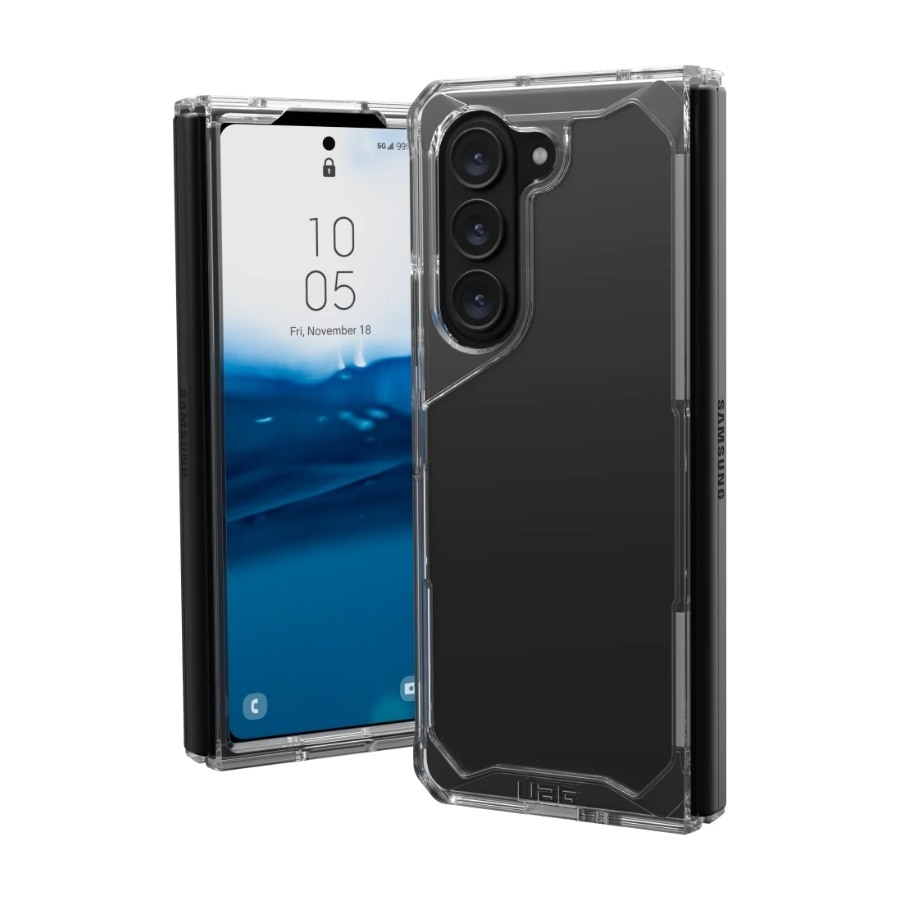 UAG Samsung Galaxy Z Fold5 Plyo Cover Ice, gennemsigtig billede 1