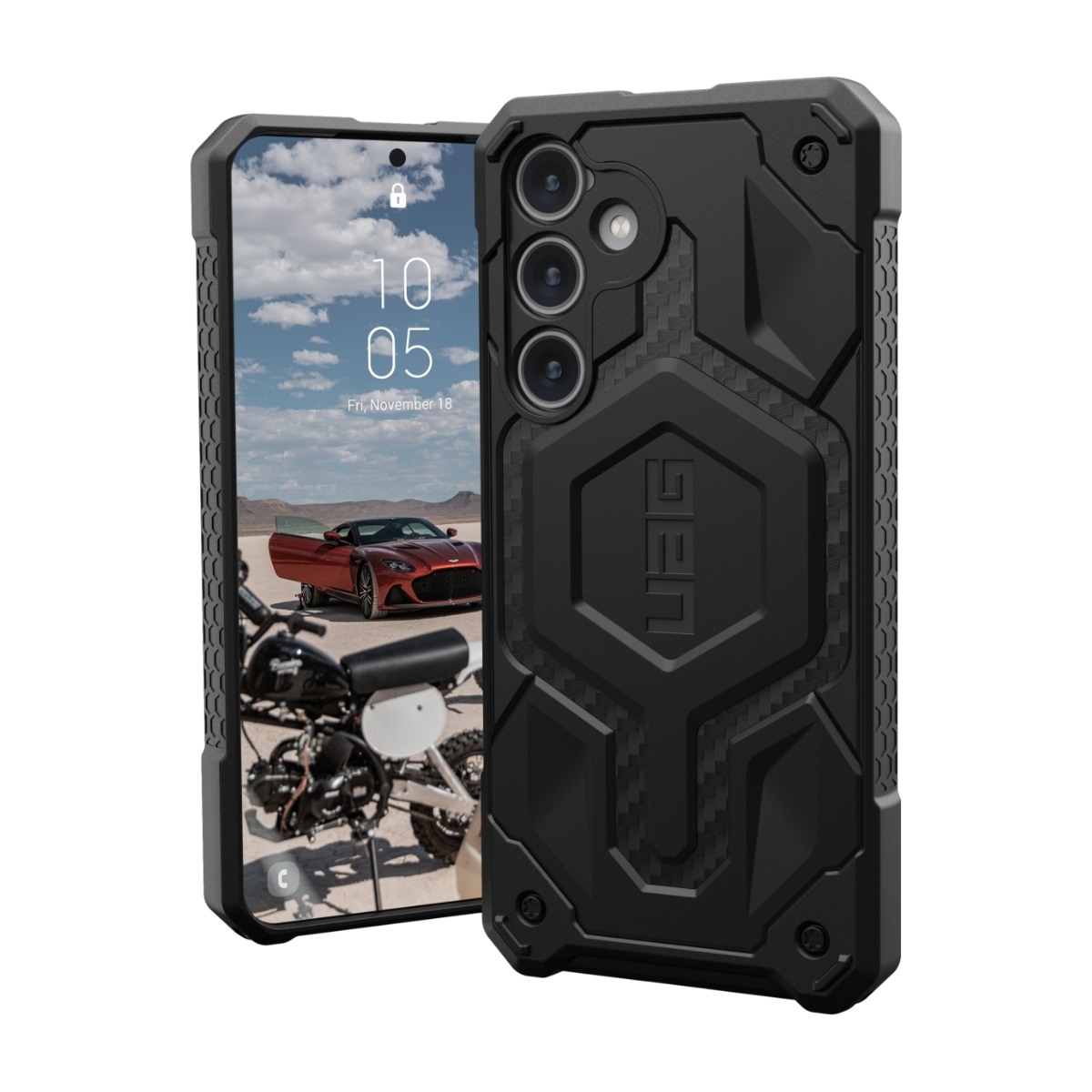 UAG Samsung Galaxy S24+ Monarch Cover, kulfiber billede 1