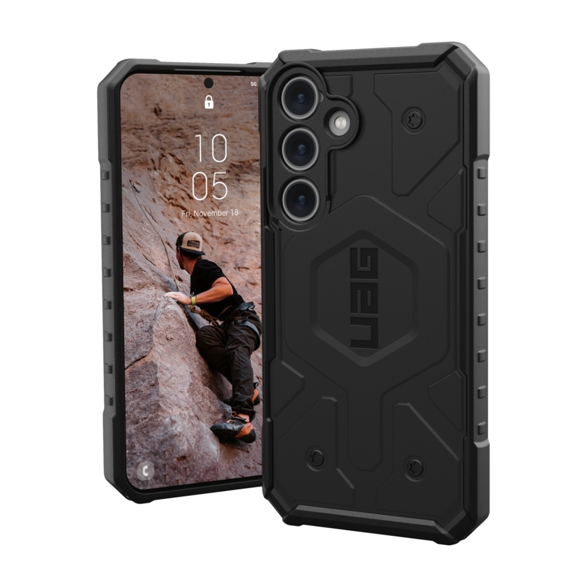 UAG Samsung Galaxy S24 Pathfinder Cover magnetisk, sort billede 1