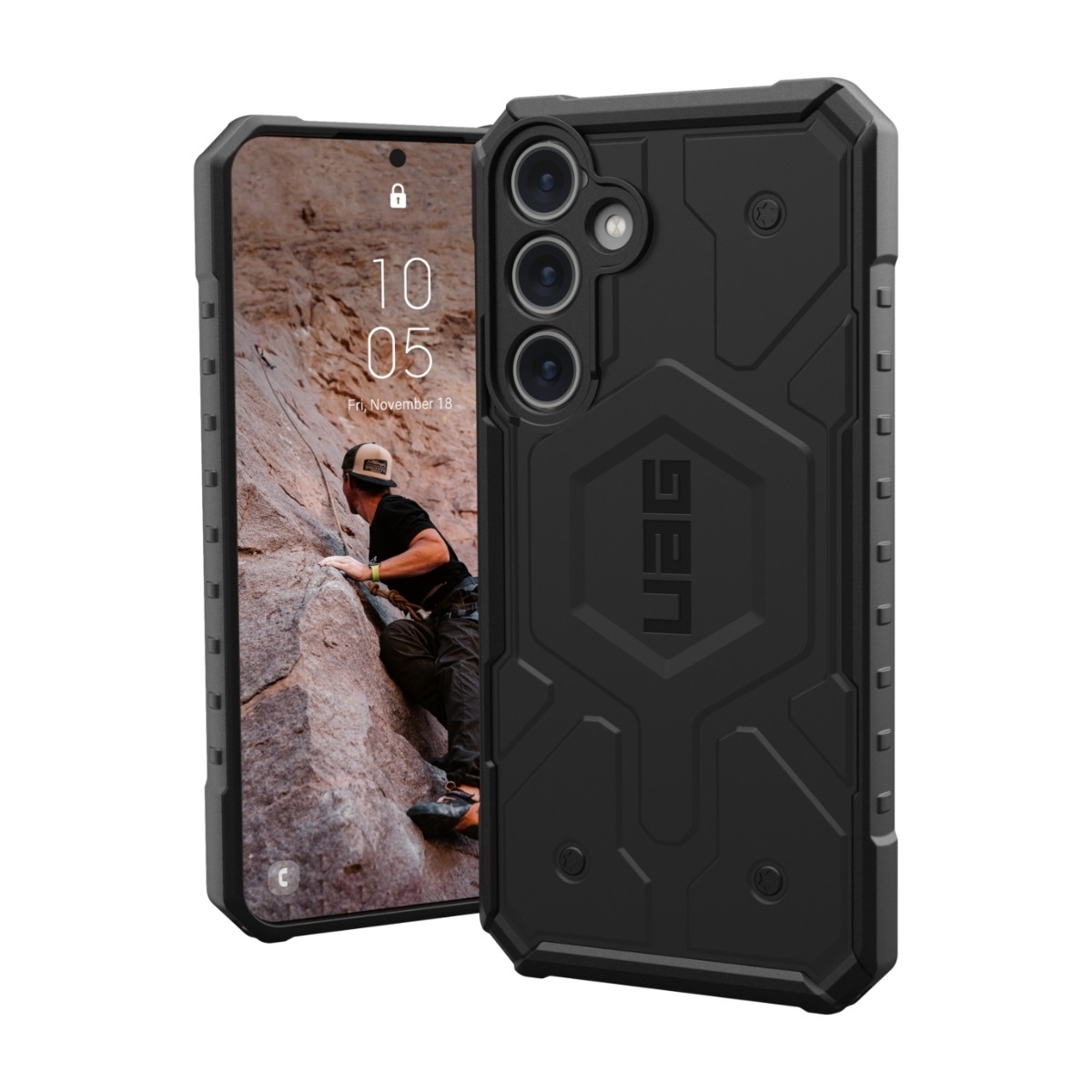 UAG Samsung Galaxy S24+ Pathfinder Cover magnetisk, sort billede 1