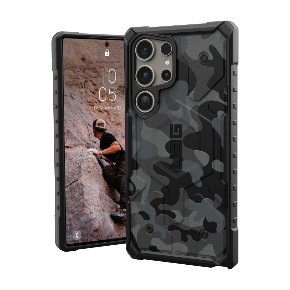 UAG Samsung Galaxy S24 Ultra Pathfinder Se Cover magnetisk, midnight camo billede 1
