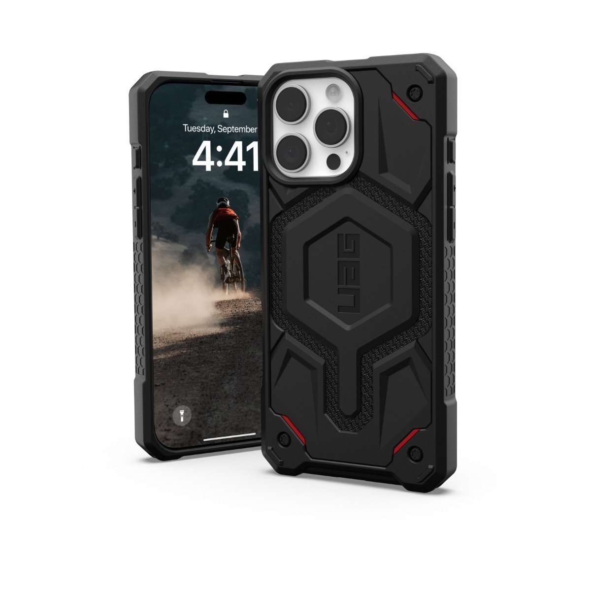 UAG iPhone 16 Pro Max Monarch Pro Kevlar cover, sort billede 1