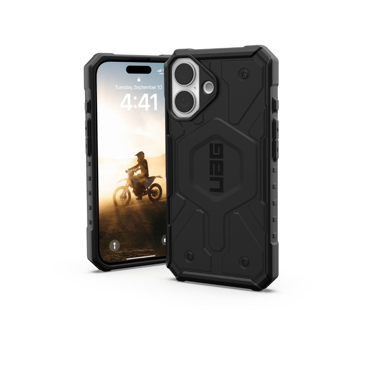 UAG iPhone 16 Pathfinder cover MagSafe, sort billede 1
