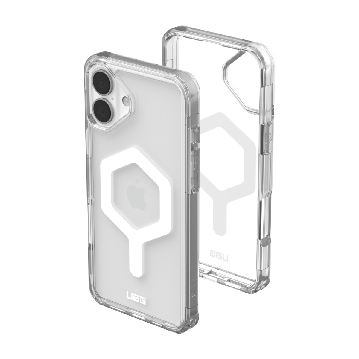 UAG iPhone 16 Plus Plyo MagSafe cover, ice/hvid billede 2