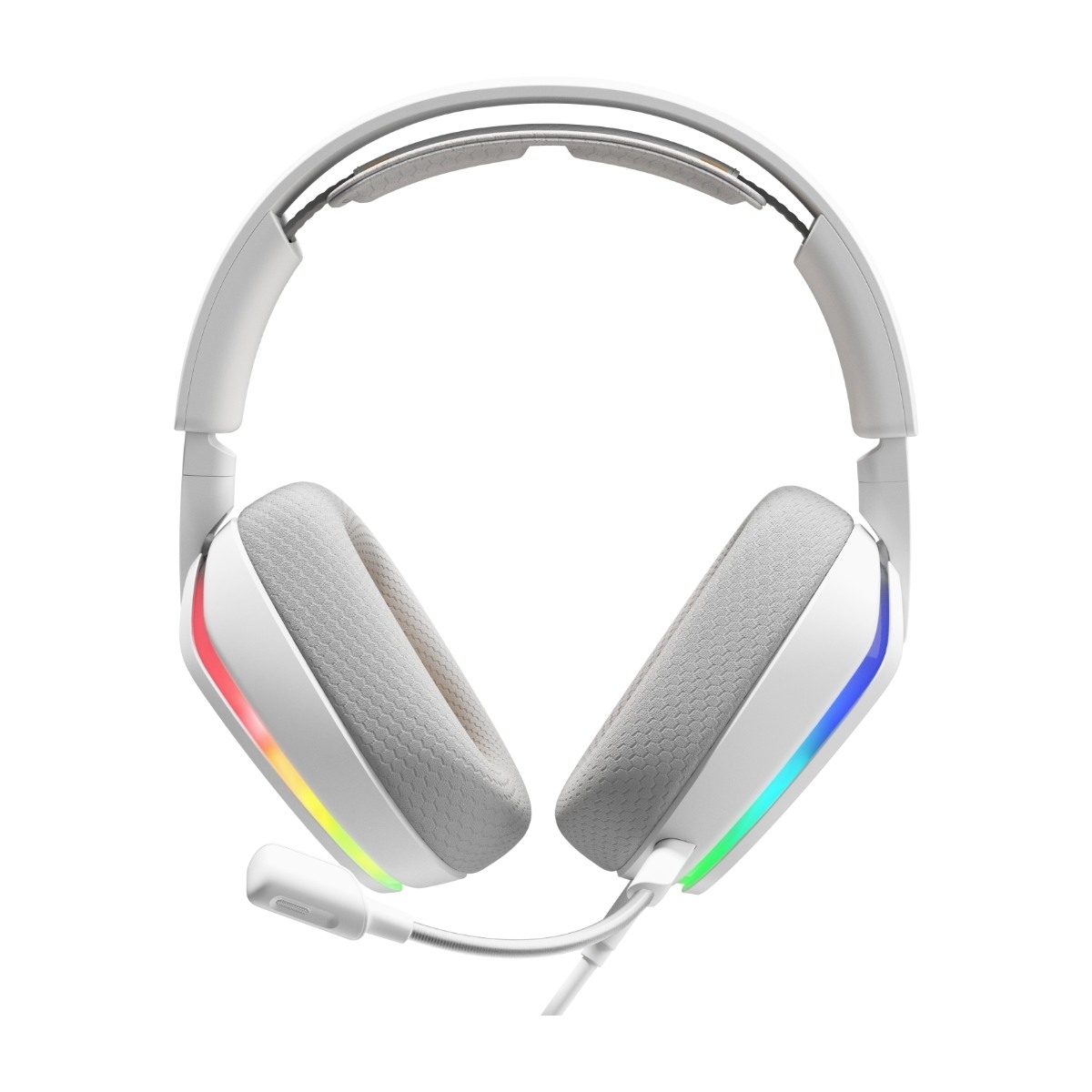 Glorious GHS Eternal RGB PC gaming-headset, hvid billede 2