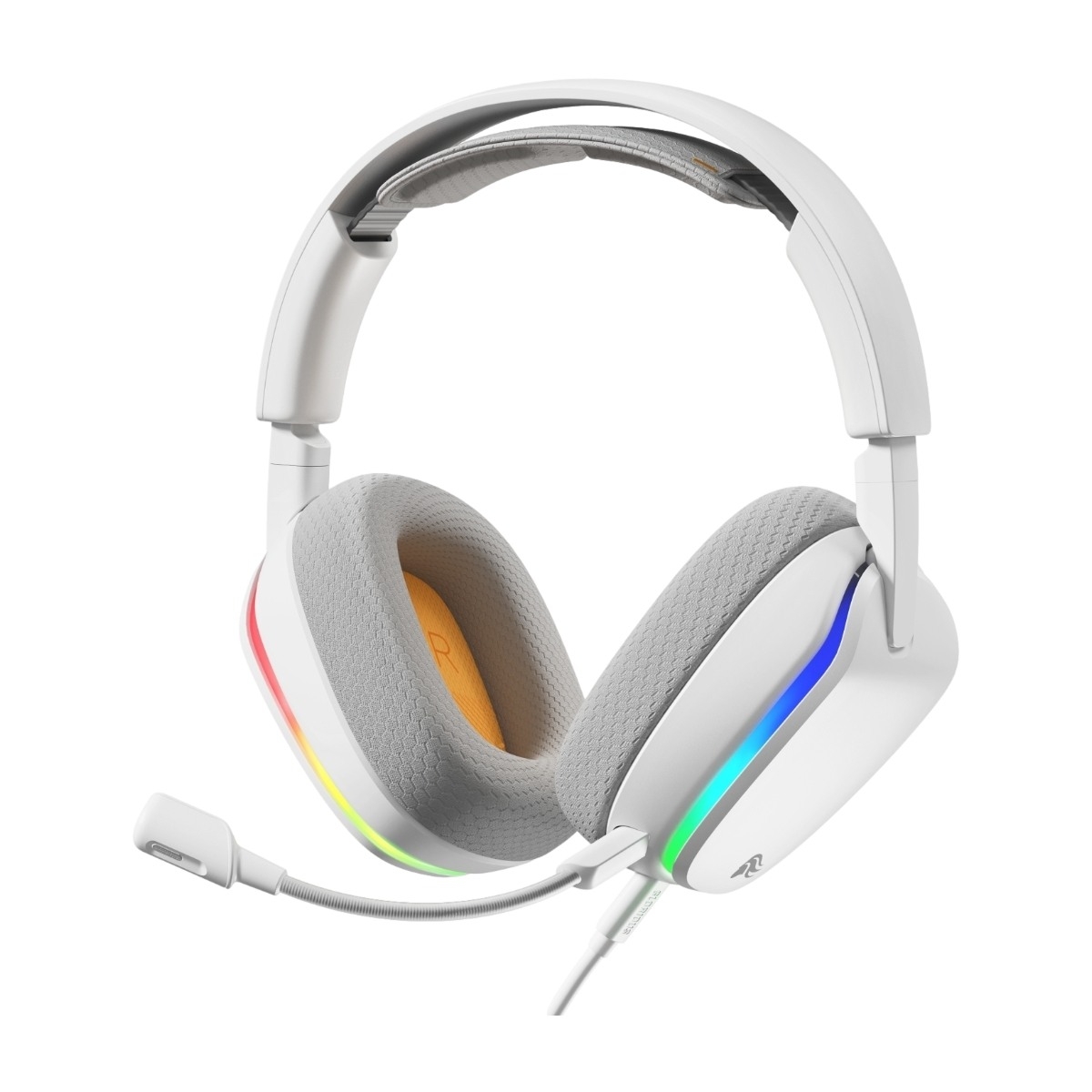 Glorious GHS Eternal RGB PC gaming-headset, hvid billede 1