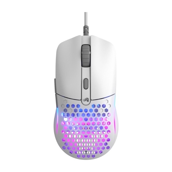 Glorious Model O Eternal gaming mus, hvid billede 2