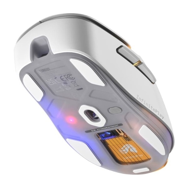 Glorious Model D 3 trådløs gaming mus, hvid billede 3