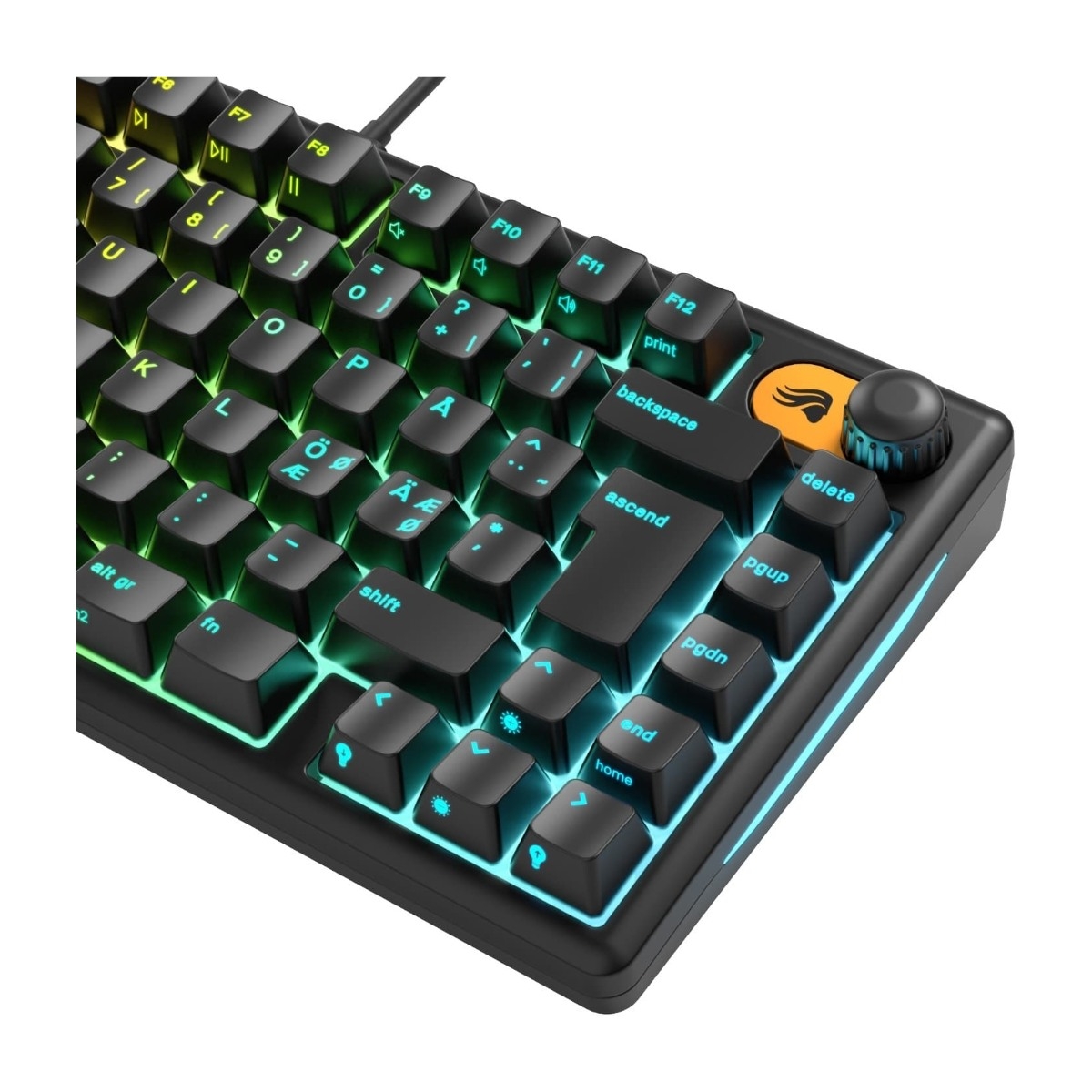 Glorious GMBK 75% gaming tastatur - Membran billede 4