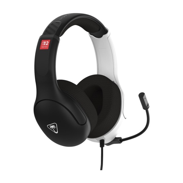 Turtle Beach Airlite Fit Nintendo Switch 2 gaming headset, hvid billede 4