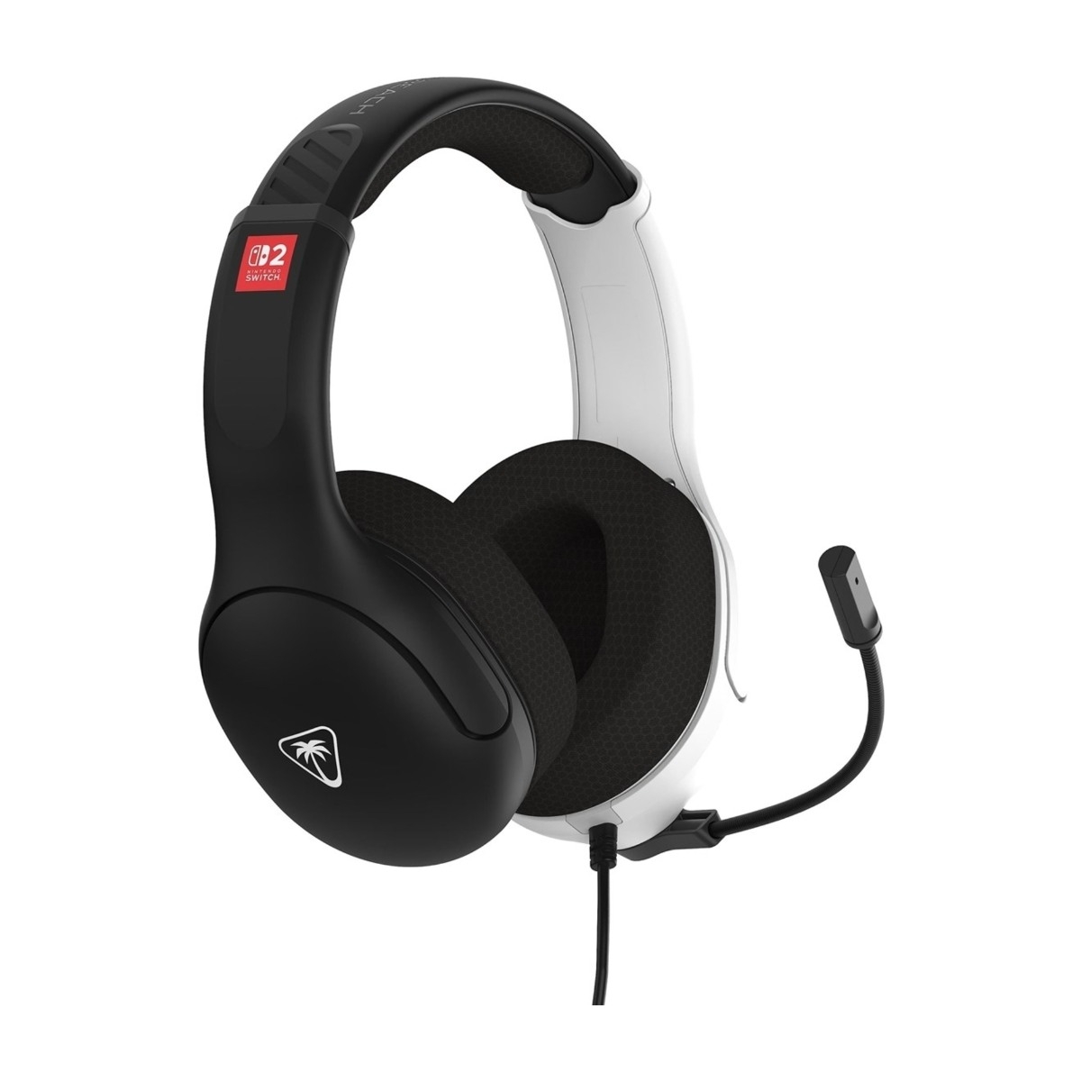 Turtle Beach Airlite Fit Nintendo Switch 2 gaming headset, hvid billede 2