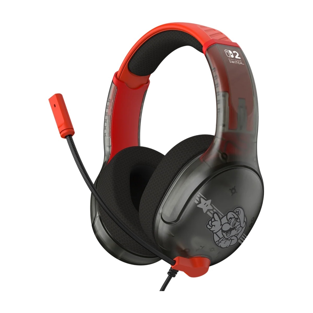 Turtle Beach Airlite Fit Nintendo Switch 2 gaming headset, Mario Star billede 1