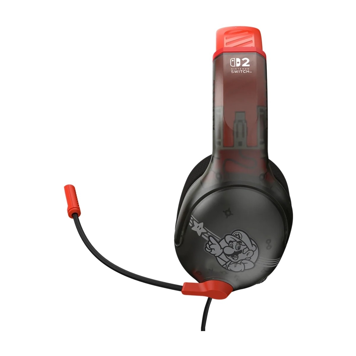 Turtle Beach Airlite Fit Nintendo Switch 2 gaming headset, Mario Star billede 4