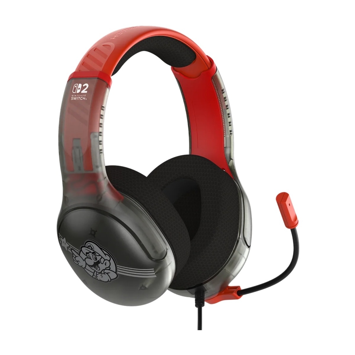 Turtle Beach Airlite Fit Nintendo Switch 2 gaming headset, Mario Star billede 2