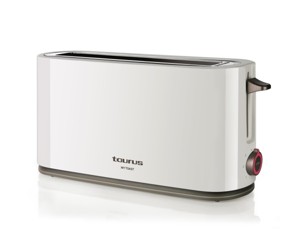 Taurus Brødrister Mytoast Single Slot Long - White billede 1