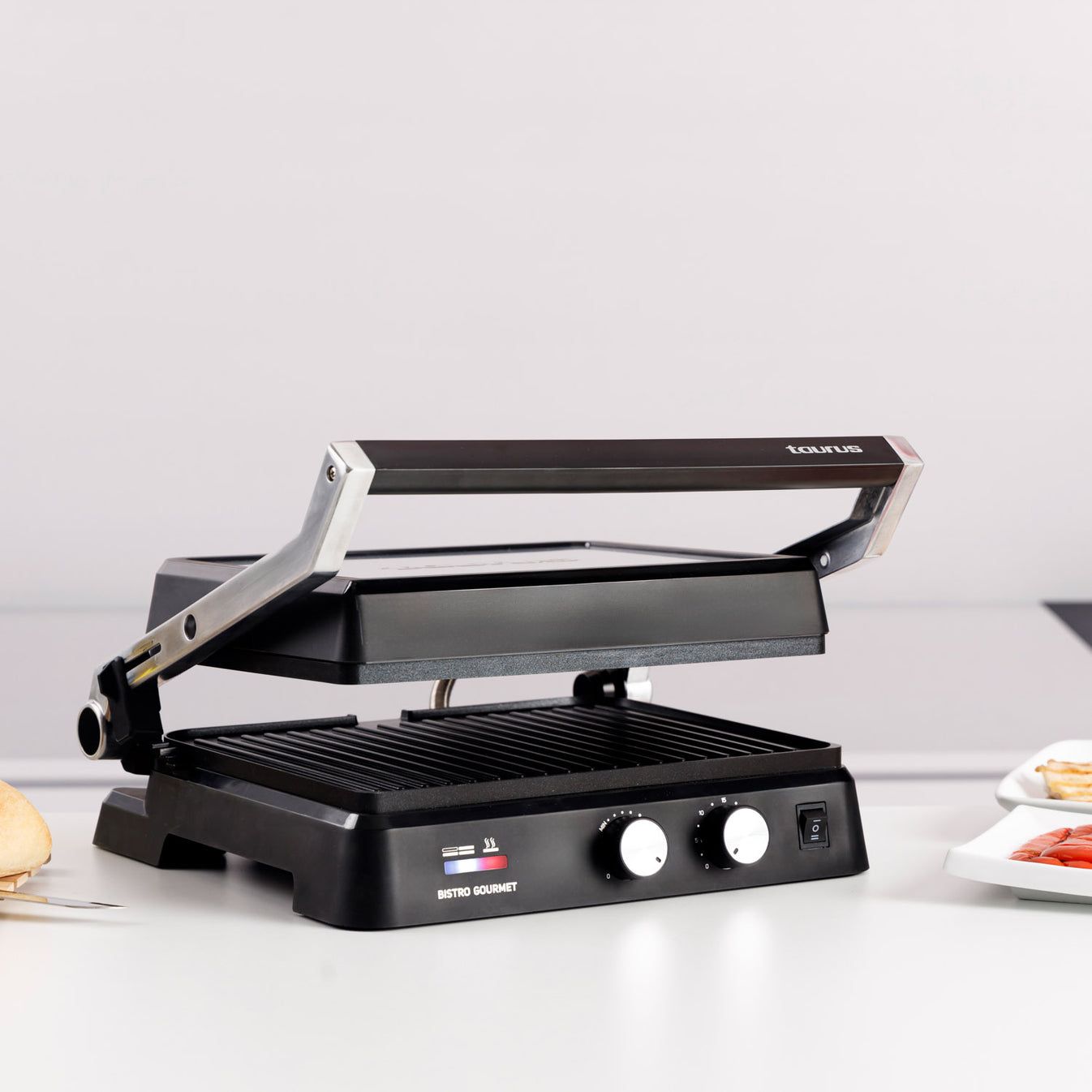 Taurus Bistro Gourmet 2-i-1 kontaktgrill, 2600 W billede 4
