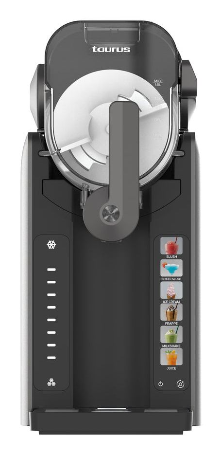 Taurus ICE FLOW 2600, Isdessertmaskine, Sort, Plast, 2,6 L, Frappé, Milkshake, Slush, Frozen juice, Frozen cocktail, 200 W billede 1