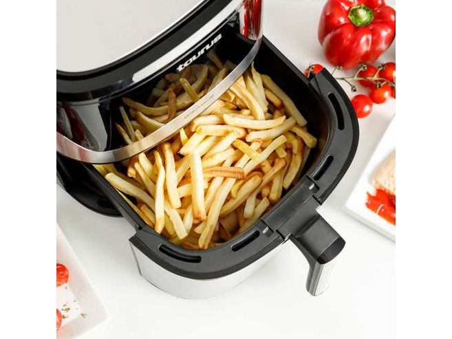Taurus AFA1601XD, Varmluftsteger, 6,7 L, 80 °C, 200 °C, 60 min., Dobbelt