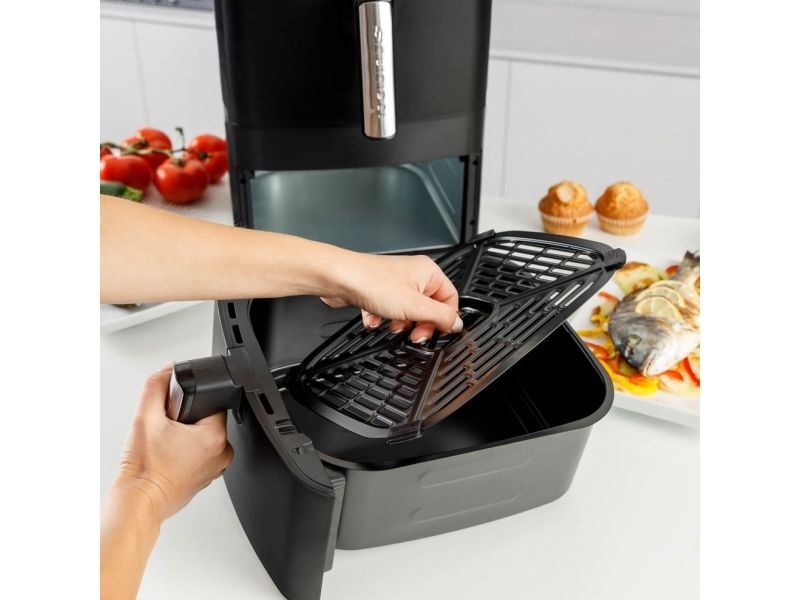 Taurus Air Fry Duo Slim, Varmluftsteger, 13 L, 60 °C, 200 °C, 14 person(er), 90 min.