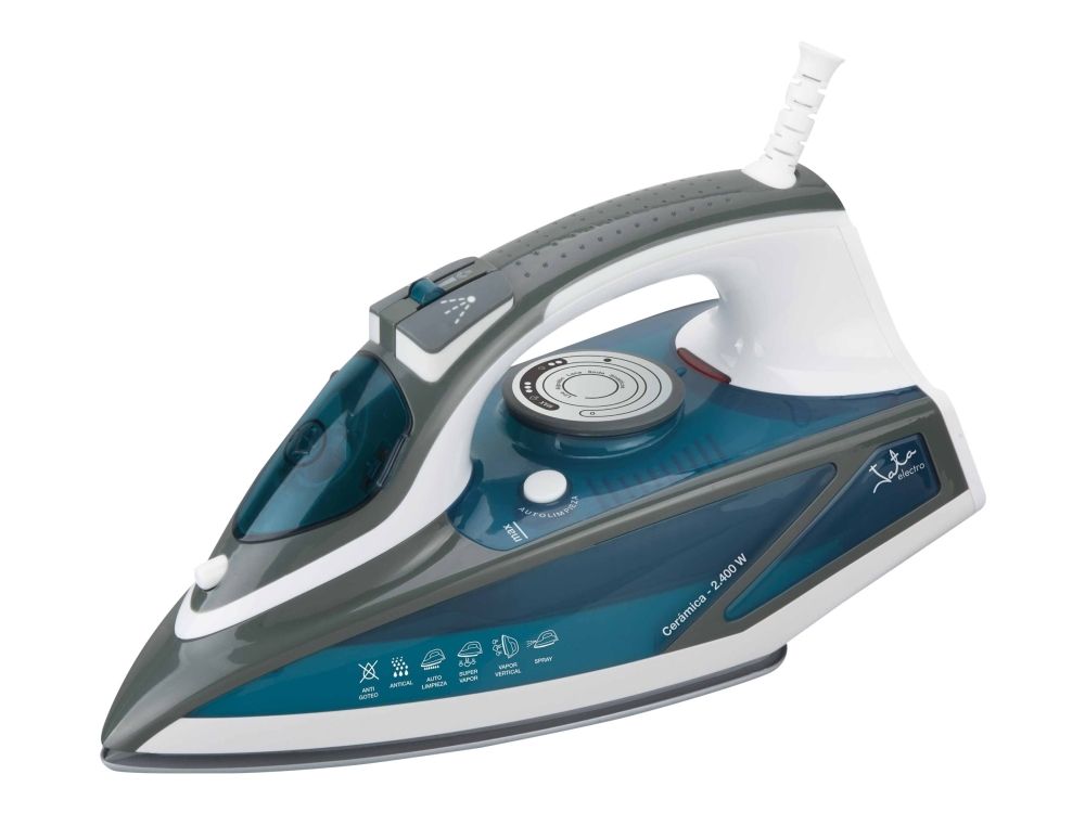 Jata electro PL619C - Dampstrygejern - såleplade: keramik - 2400 W billede 3