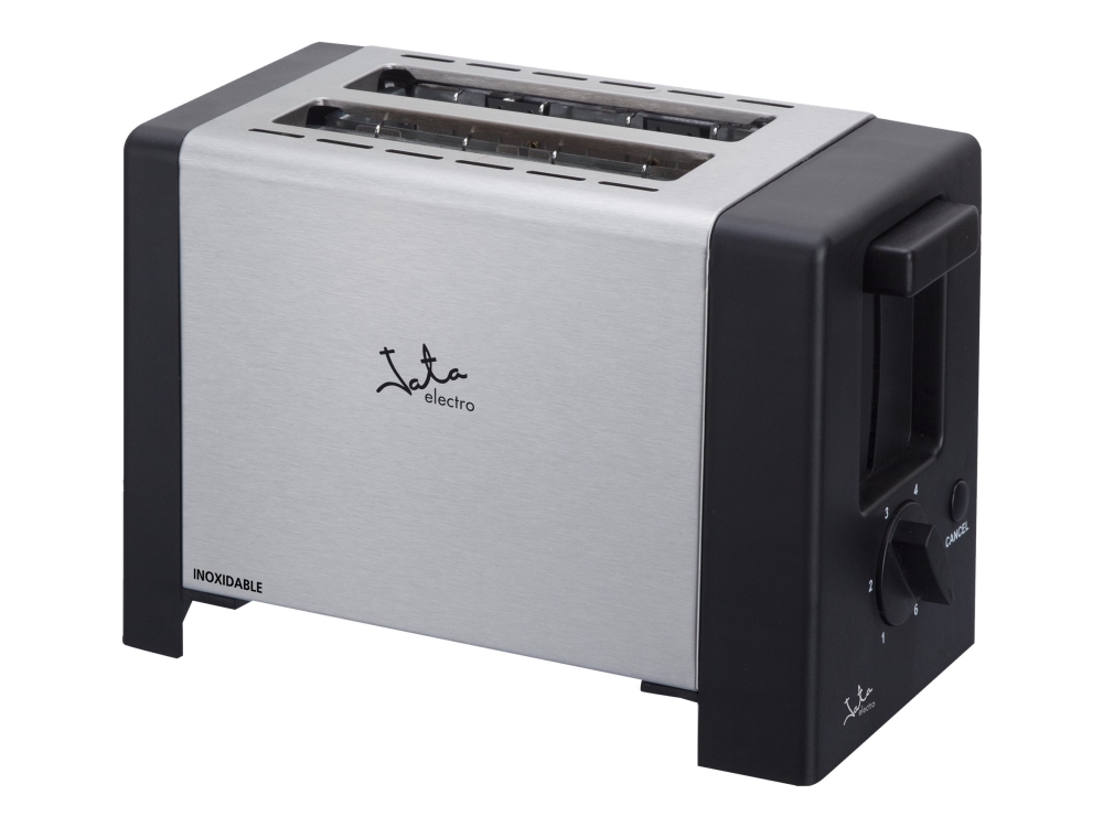Jata electro TT607 - Brødrister - 2 skive - 2 Holdere - sort/inox