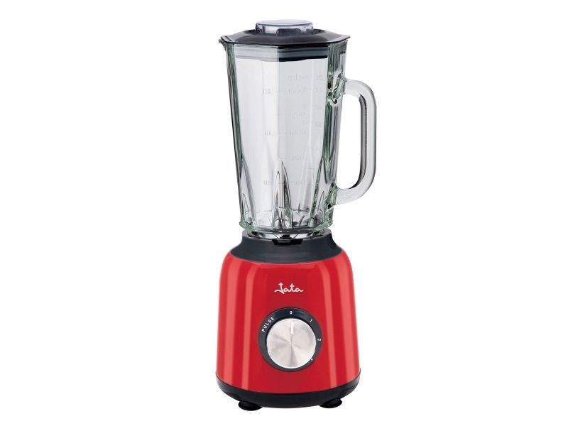 JATA BT795, Bordplade blender, Impulsfunktion, Knusning af is, 1200 W, Rød billede 1