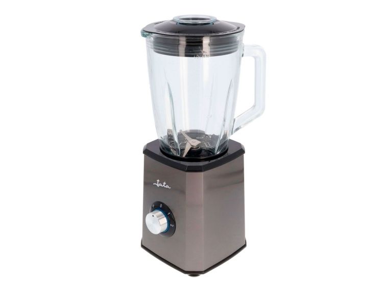 JATA JEBT1500, Bordplade blender, 1,5 L, Knusning af is, 1500 W, Rustfrit stål billede 1