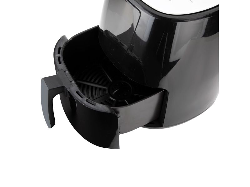 JATA JEFR1225, Varmluftsteger, 5 L, 200 °C, 30 min., Enkelt, Sort billede 3