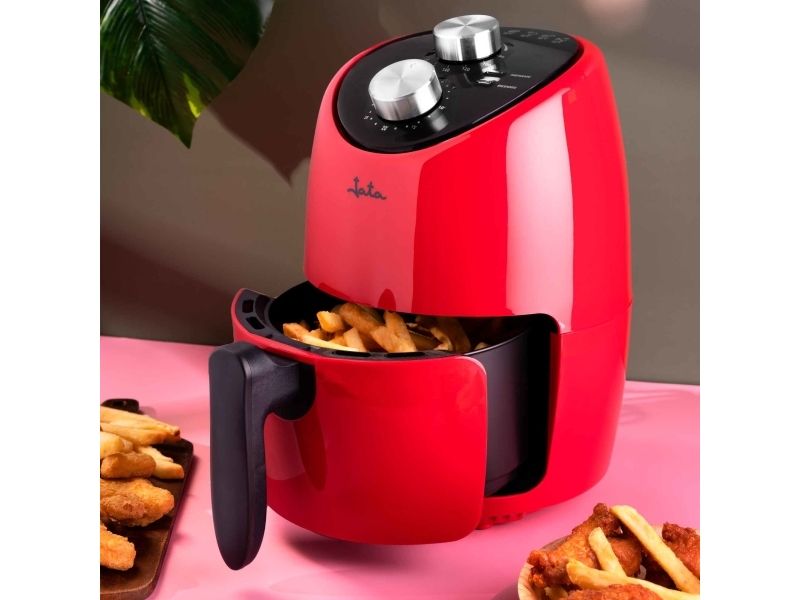 JATA JEFR1222, Varmluftsteger, 2 L, 80 °C, 200 °C, 30 min., Enkelt