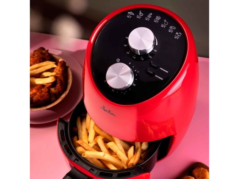 JATA JEFR1222, Varmluftsteger, 2 L, 80 °C, 200 °C, 30 min., Enkelt
