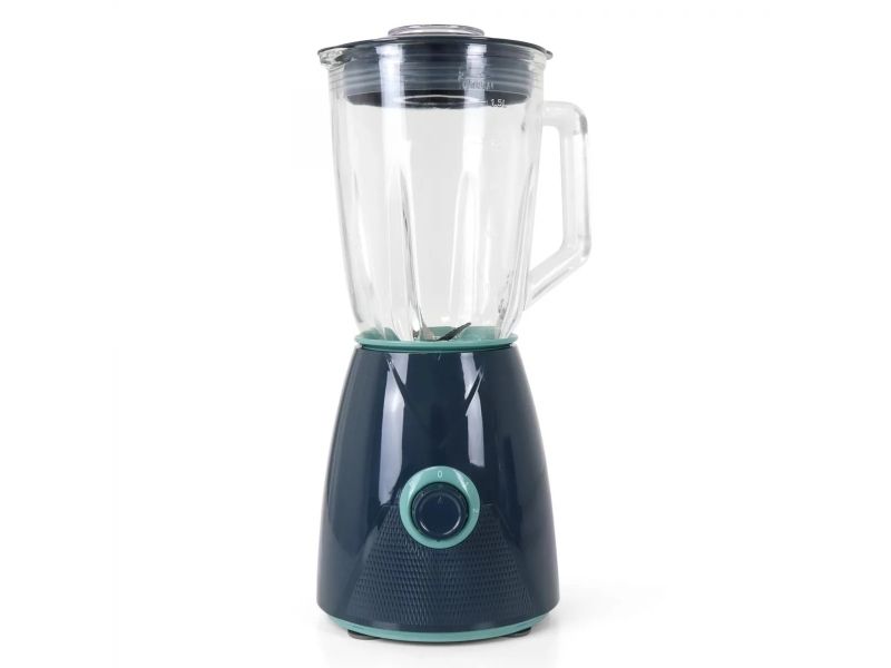 JATA JEBT1265, Bordplade blender, Impulsfunktion, Knusning af is, 1,49 m, 1300 W, Sort