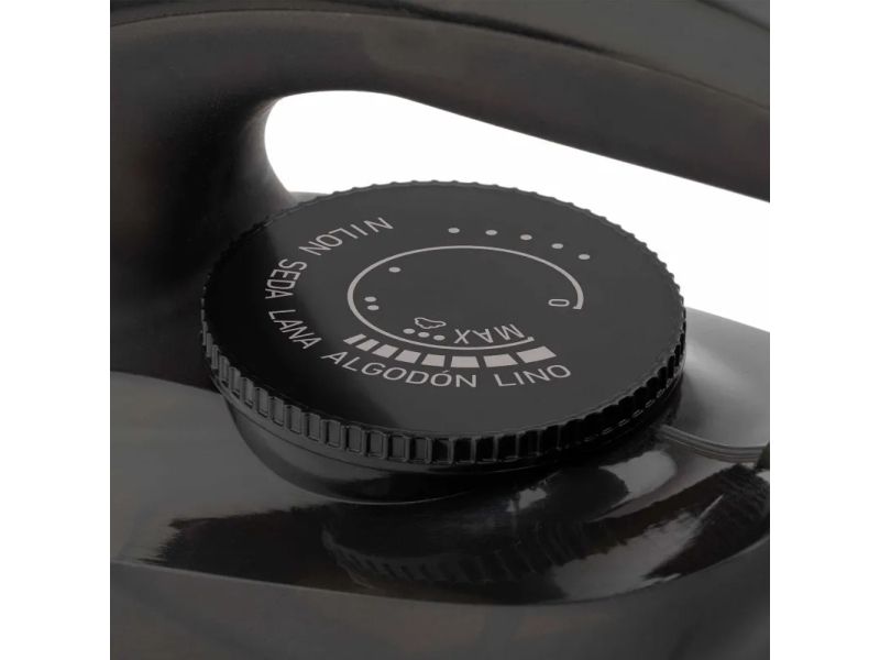 JATA JEPL2241, Tør & dampstrygejern, Keramisk strygesål, 180 g/min, Sort, 15 g/min, 0,2 L billede 4