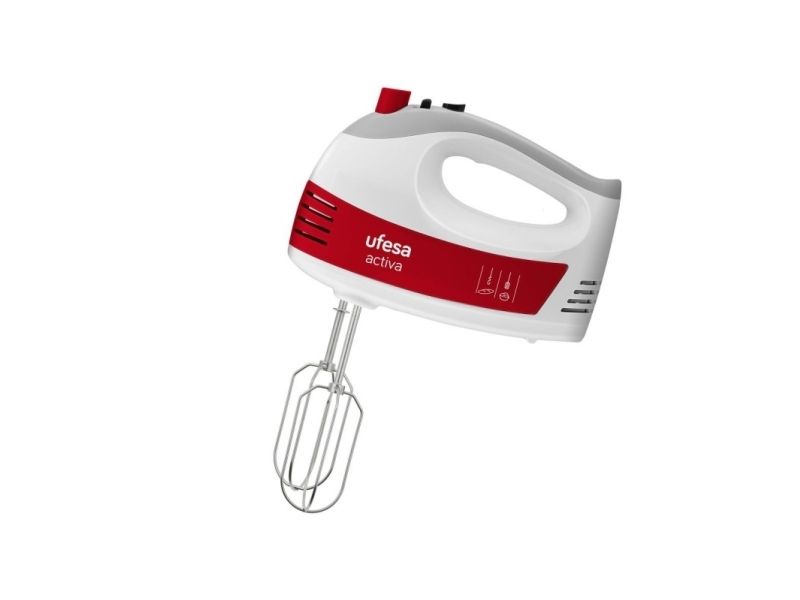 Ufesa BV4650 ACTIVA, Håndmixer, Rød, Hvid, Ælte, Mikse, 400 W billede 1