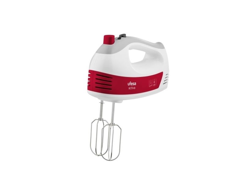 Ufesa BV4650 ACTIVA, Håndmixer, Rød, Hvid, Ælte, Mikse, 400 W billede 2