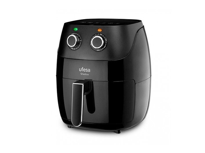 Ufesa 72805371, Varmluftsteger, 5 L, 200 °C, Enkelt, Sort, Dreje billede 4