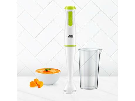 Ufesa Pulsar 600W, Nedsænkning blender, 600 W, Grøn, Hvid billede 2