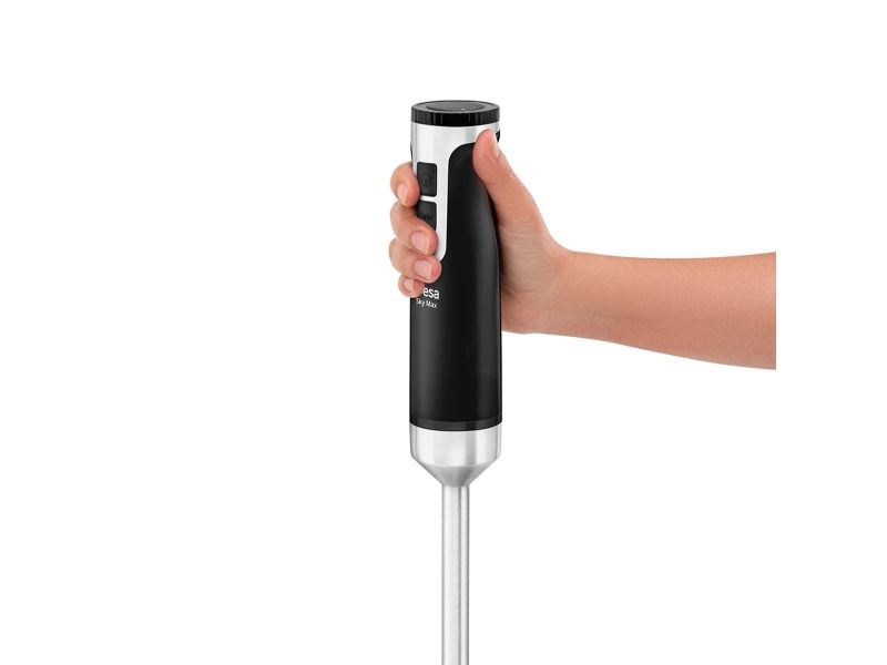 Ufesa Sky Max, Nedsænkning blender, 1200 W, Sort, Rustfrit stål billede 3