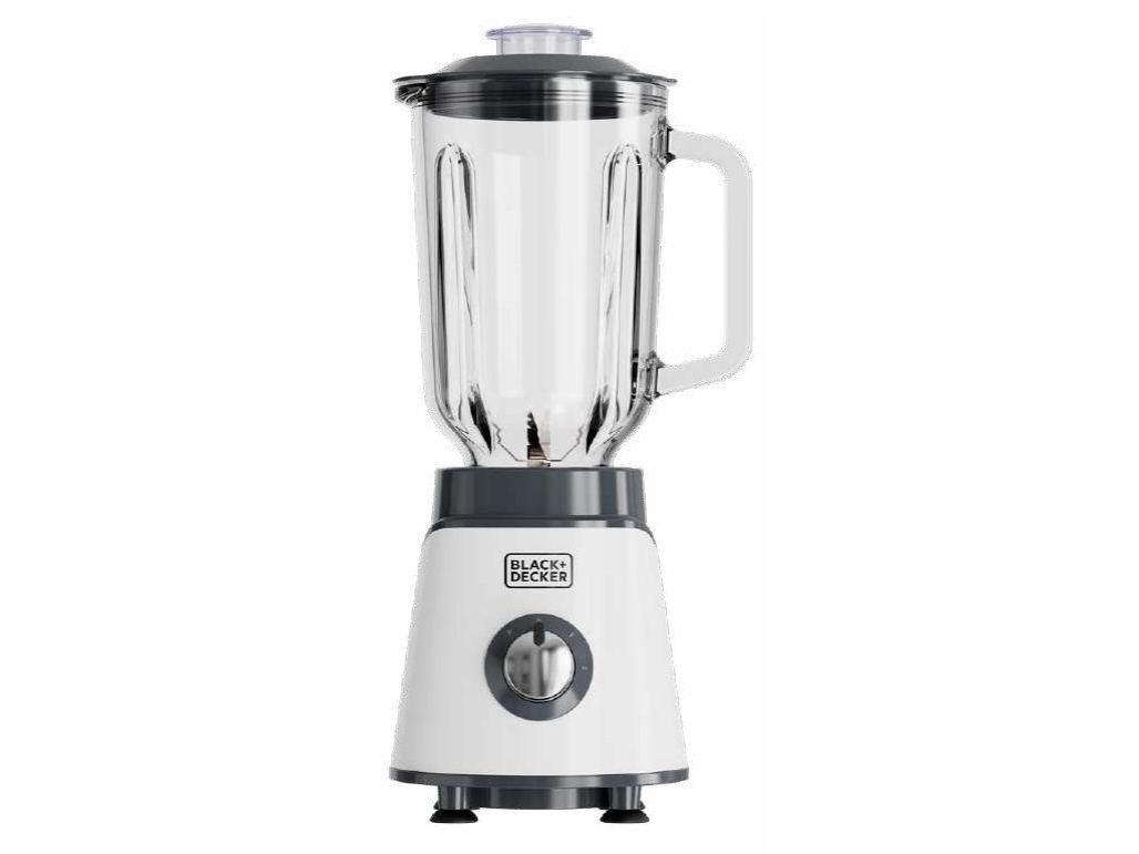 Black & Decker Blender Jar Blender 1000W White - 1000 W billede 1