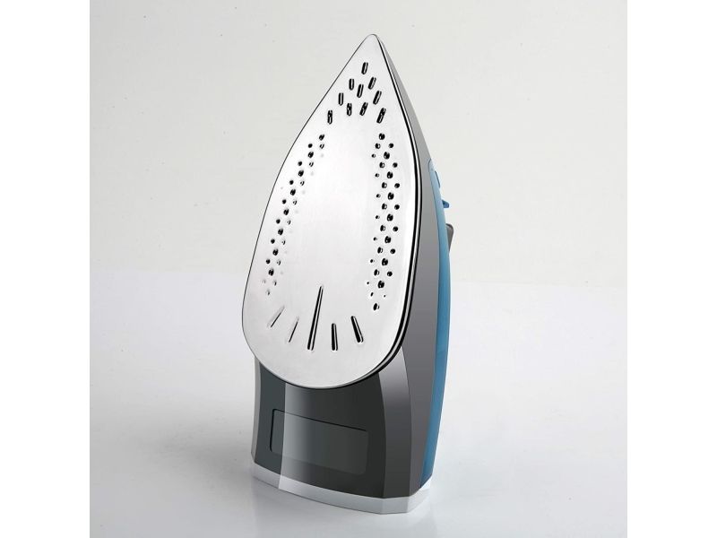 BLACK+DECKER BXIR2200E - Dampstrygejern - såleplade: rustfrit stål - 2200 W billede 3
