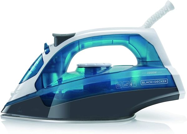 BLACK+DECKER BXIR2200E - Dampstrygejern - såleplade: rustfrit stål - 2200 W billede 2