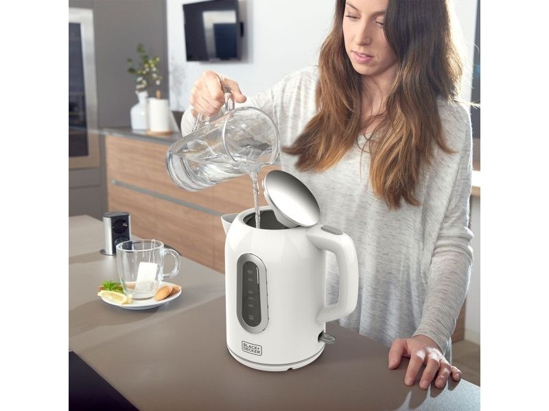 Black & Decker Elkedel Kettle 1.7L White - Hvid - 2200 W