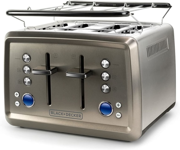 Black & Decker Brødrister Toaster 4-Slice 1960W billede 1