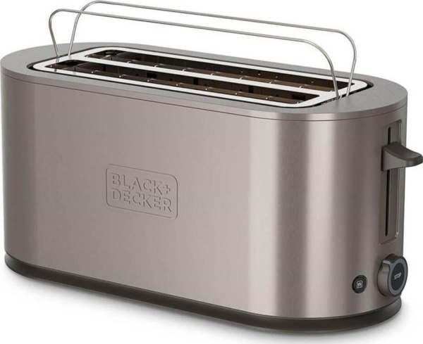 Black & Decker Brødrister Toaster 2 Long Slot Stainless Steel billede 1