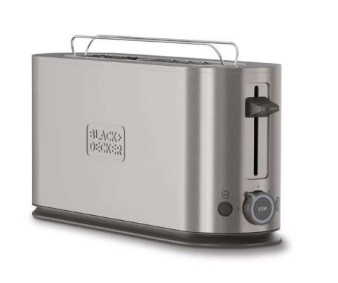 Black & Decker Brødrister XL Toaster 1000W Inox