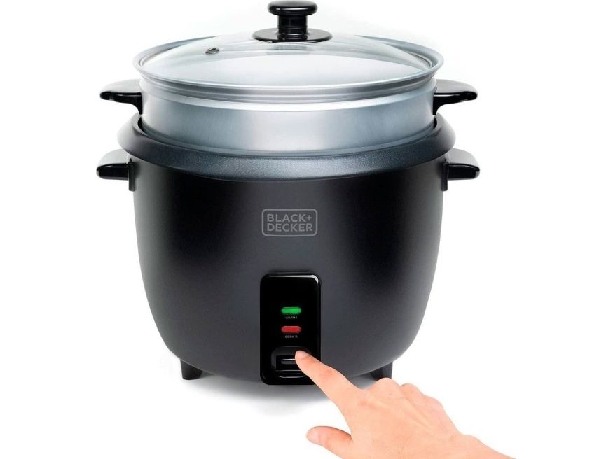 Black & Decker Rice Cooker 1.8L Black billede 2